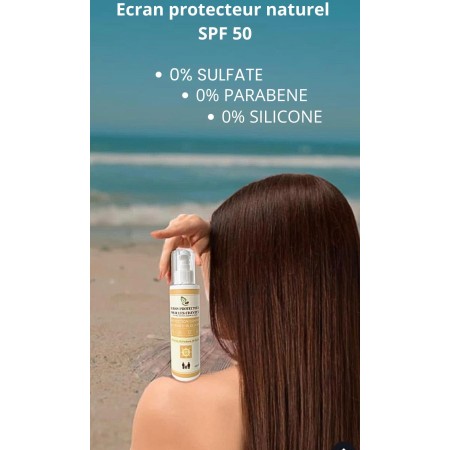 Ecran protecteur pour cheveux spf50
